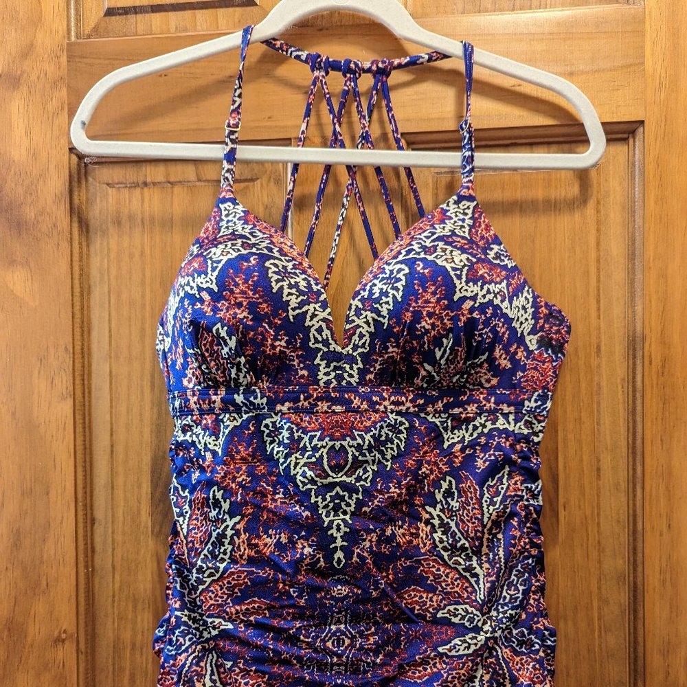 Athleta Tankini Top Size L